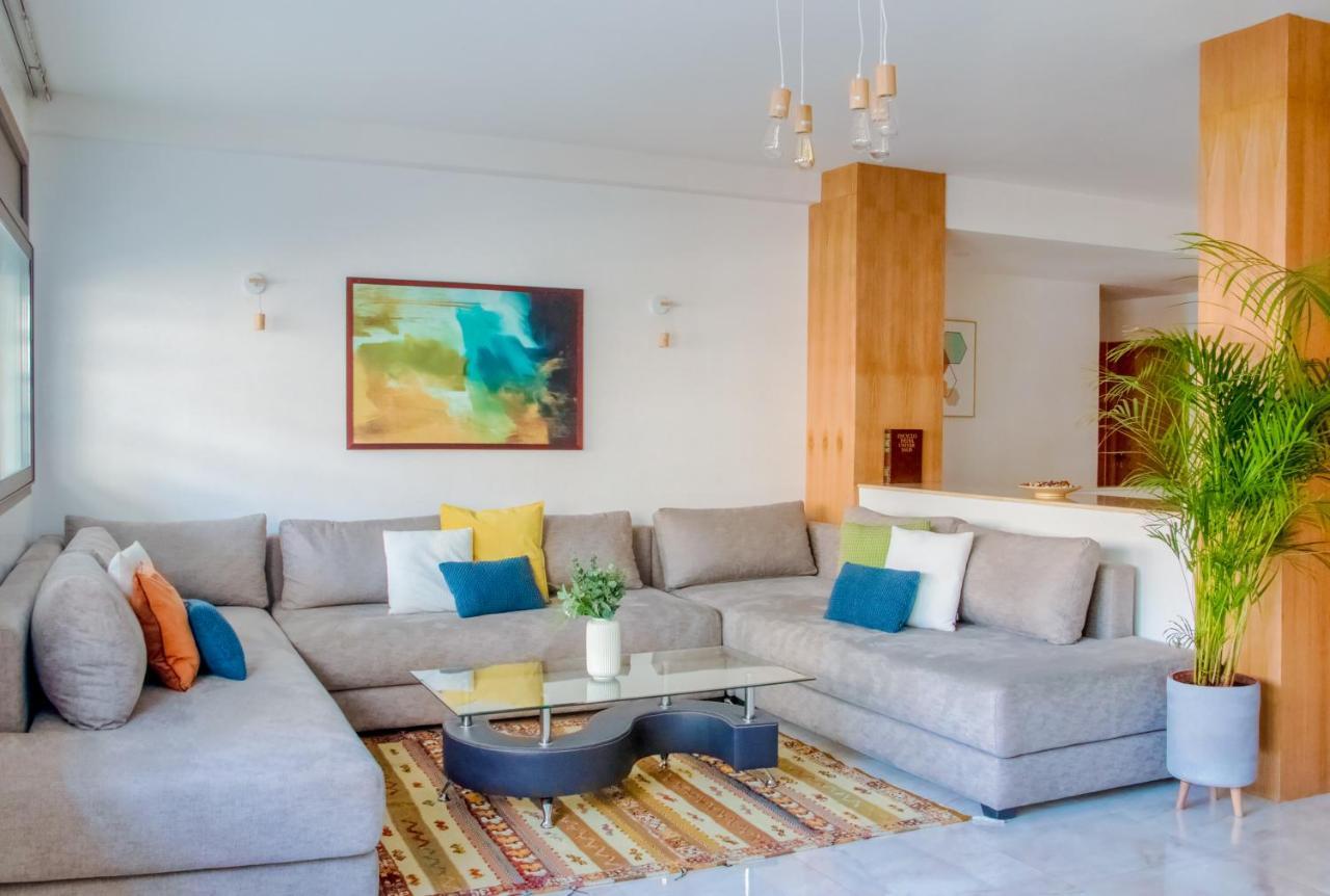 Luxury Apartment 3 Bedroom In The Heart Of Agdal Near Arribat Center Rabat Ngoại thất bức ảnh